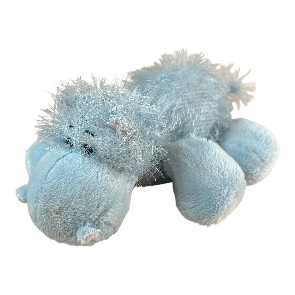 2005 WEBKINZ "Hippo" Blue Plush Stuffed Animal Toy Retired HM009 GANZ NO CODE